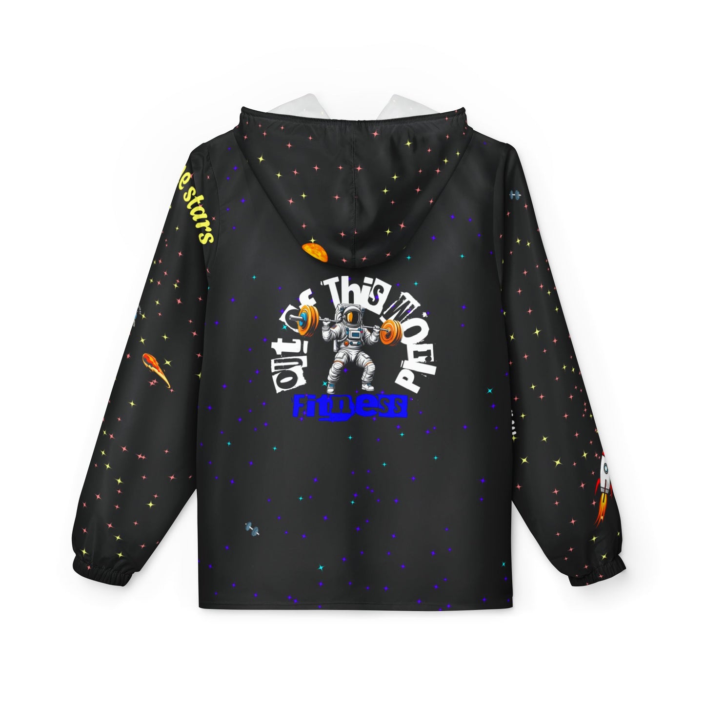 ++Space Collection Galaxy Windbreaker Jacket (Unisex) (Water resistant)++
