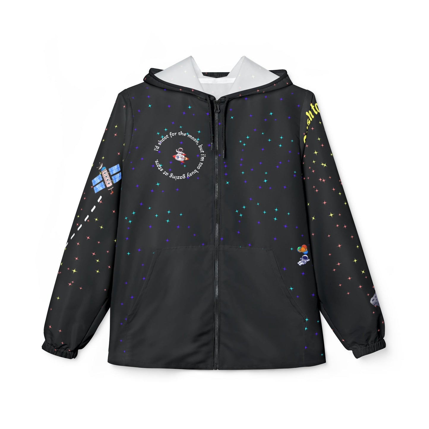 ++Space Collection Galaxy Windbreaker Jacket (Unisex) (Water resistant)++