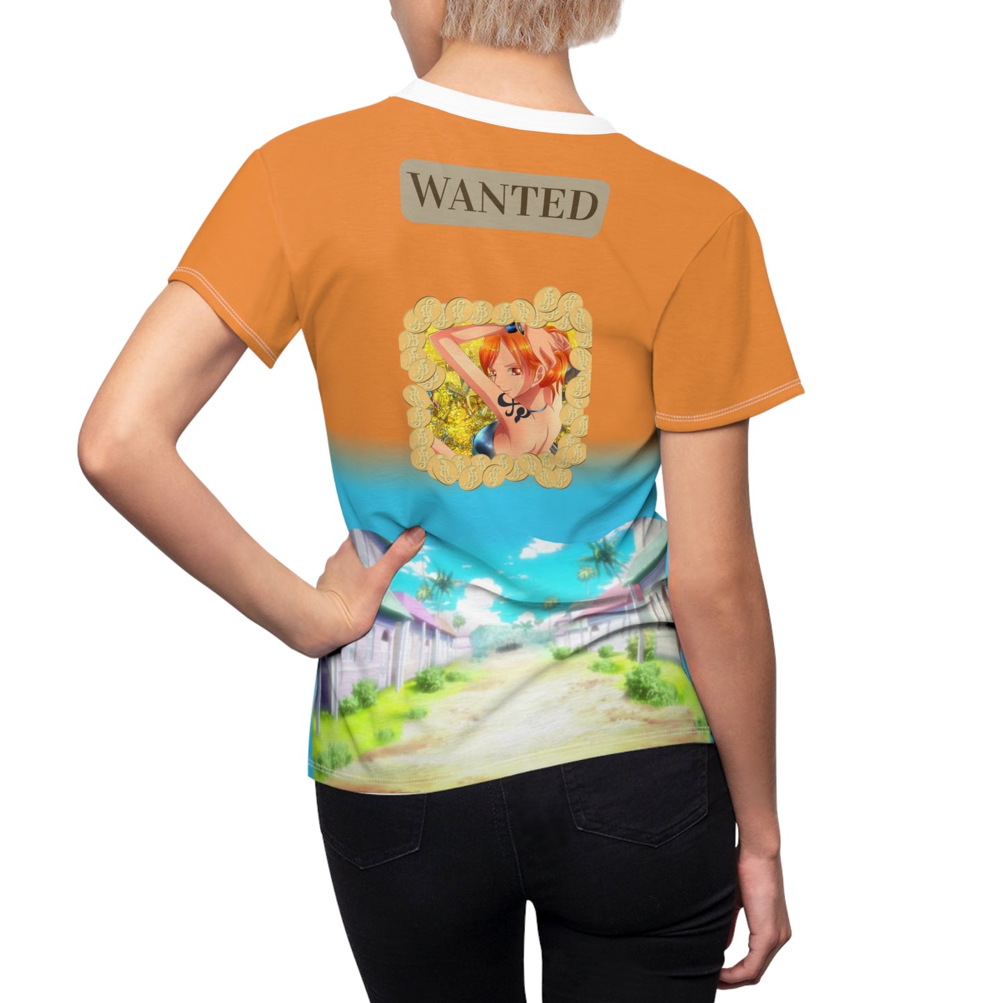 One Piece Inspired Running Shirt (Nami)